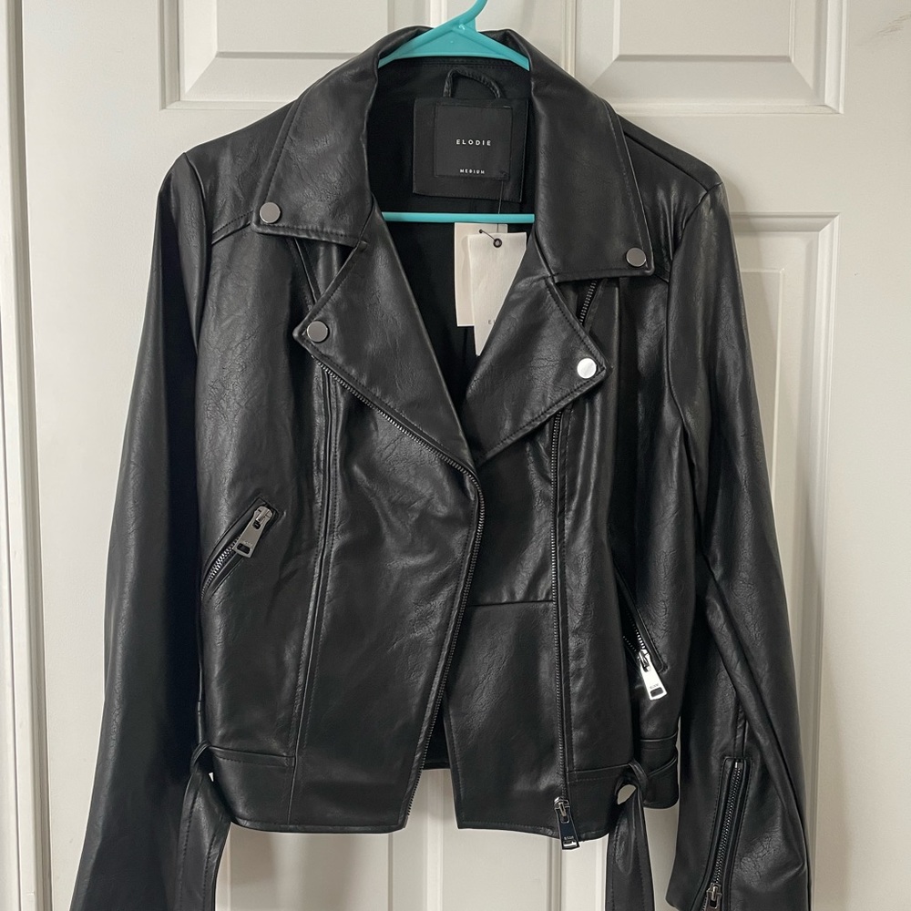 Elodi faux leather jacket